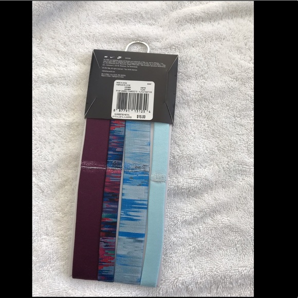 🌸 2 for $15 🌸 4 pack Nike headbands - Picture 2 of 2